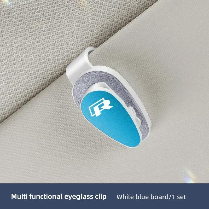 Opq1 Car Sun Visor Sunglasses Card Ticket Holder Glasses Clip For VW GTI Golf 6 7 8 Polo Passat B6 Tiguan T-ROC Arteon Bora Jetta CC
