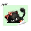 Halloween Home Decor Sticker Glow in The Dark Switch Outlet Stickers, Cute Black Cat Witch Luminous Panel Stickers Pumpkin Skull Wall Decals,
