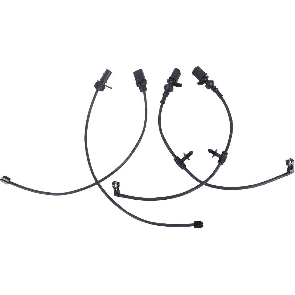 Brake Pad Wear Sensor Front Rear 4PCS 4M0615121R*2+4M0615121P*2
