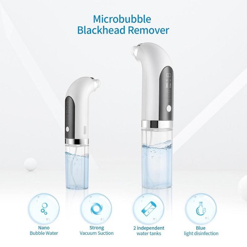 Blackhead Strong Suction Vacuum Cleaner Face Pores Cleansing Skin Mouisture Brighten Device Microbubble Blackhead Remover