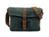 Retro Crossbody Bag Casual Canvas Shoulder Bag Men Simple Men'S Crossbody Bag Waterproof Bags Horizontal