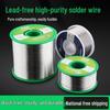 High Purity, Low-Temp Solder Wire with Rosin - Ideal for Household Use
