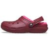 Warm, Light and Comfortable Round Toe Slippers Hole Shoes Women's Beetroot Colour