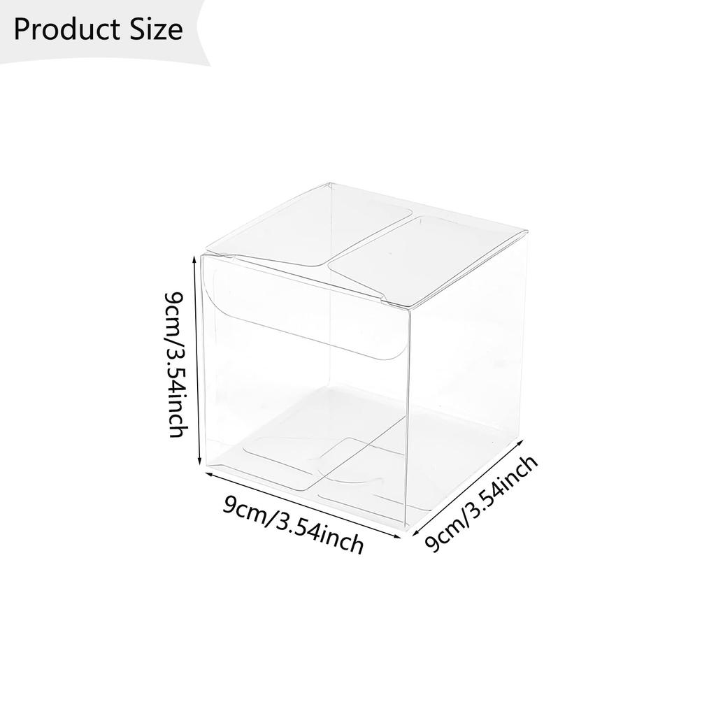 5-10cm Clear Small Favor Boxes,for Wedding,Various Festivals,Birthday Party,Caja Cube Packaging Boxes