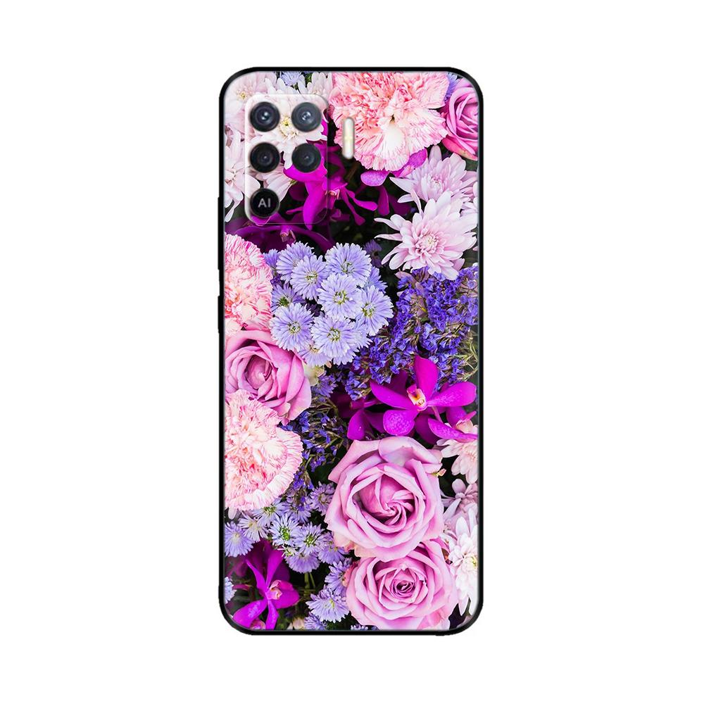 For Oppo Reno5 Lite Case for Oppo Reno 5 Pro 5F 5Z Cute Anime Soft Liqiud Silicon Phone Cases For Oppo Reno5 Pro Reno 5 F Z Lite