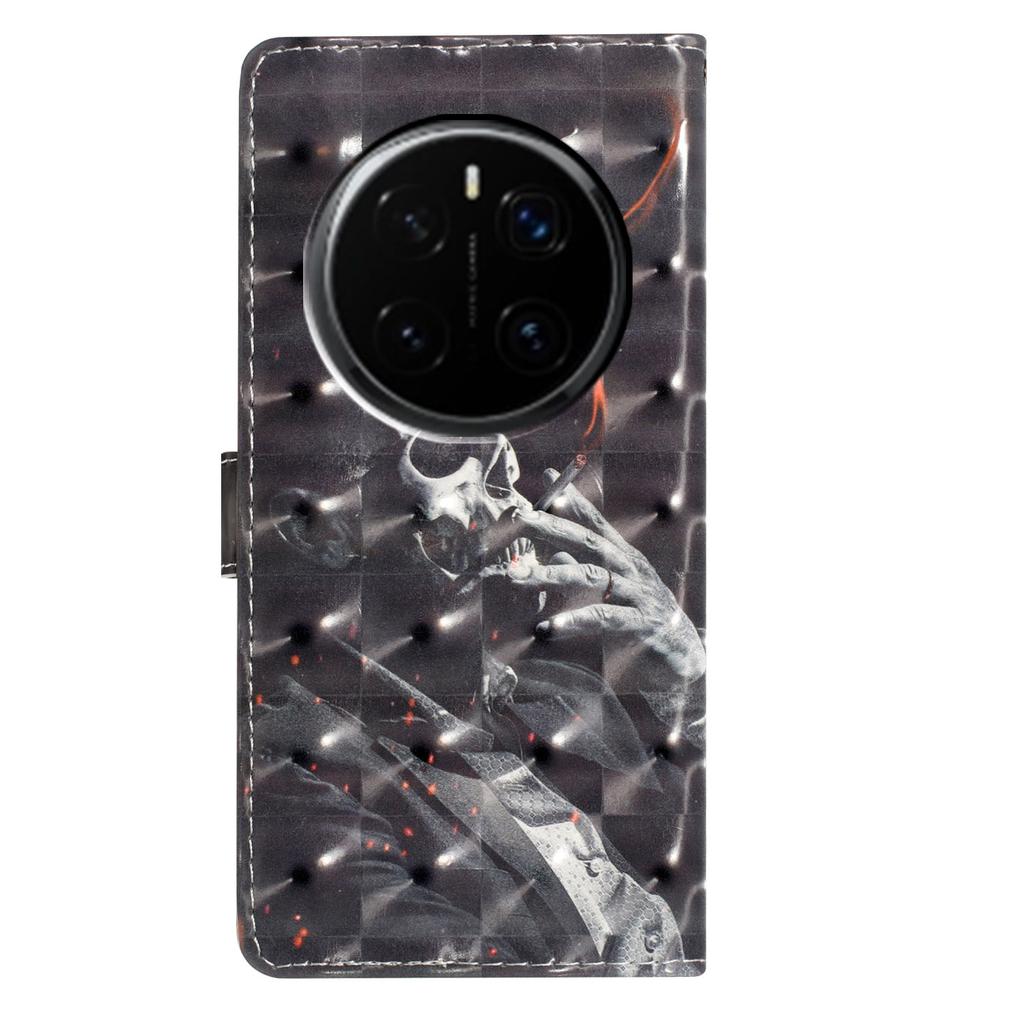 3D Pattern PU Leather Phone Wallet Case for Huawei P20 lite,P30 lite,Huawei Y6 (2018),Y7a,Honor 10 Lite,Honor 9 Lite,Honor X8a,Honor X6a...