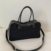 Faux Suede Solid Color High Quality Fashionable Versatile Handbag 2025 Women's Product Hot Selling Large Capacity Shoulder Bag
