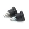 KST218 Stainless/Carbon Steel Dowel Three Colors Knob Non Lock-Out Index Plungers Coarse Thread Mini Indexing Plunger