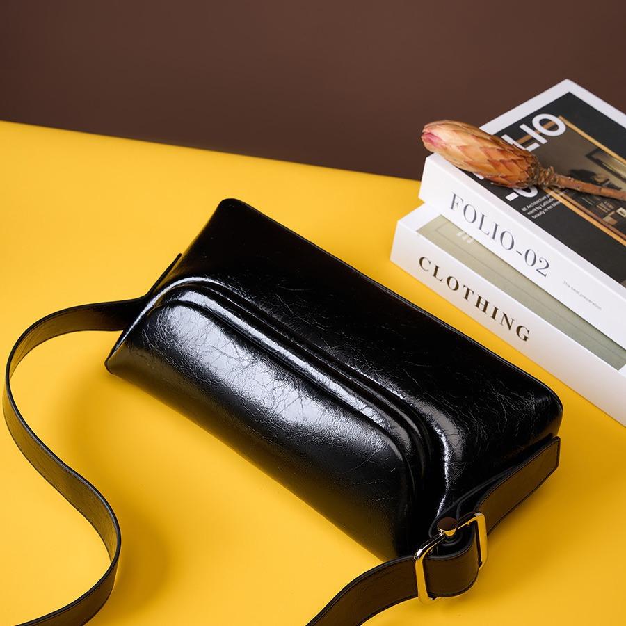 Messenger Bag Women's Niche Design Simple Messenger Bag Long Personality Shoulder Bag Versatile