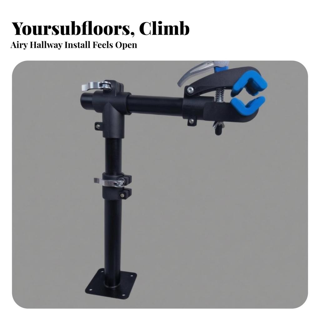 Wall Mount Bike Repair Stand Adjustable Workstand Heavy-Duty for Cyclists