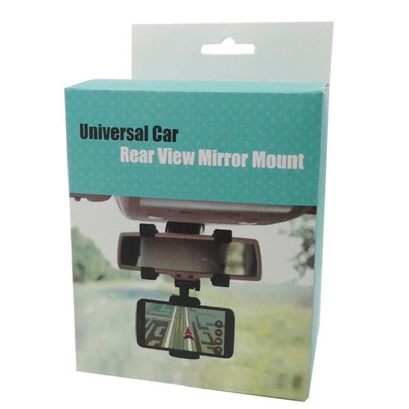 Adjustable Car Rearview Mirror Mount Mobile Phone Holder Stand Universal Navigation Support Automobile Data Recorder Bracket GPS