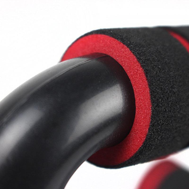 H-shaped Push-up Stand for Arm, Ab, and Chest Muscle Fitness - Indoor Exercise Equipment