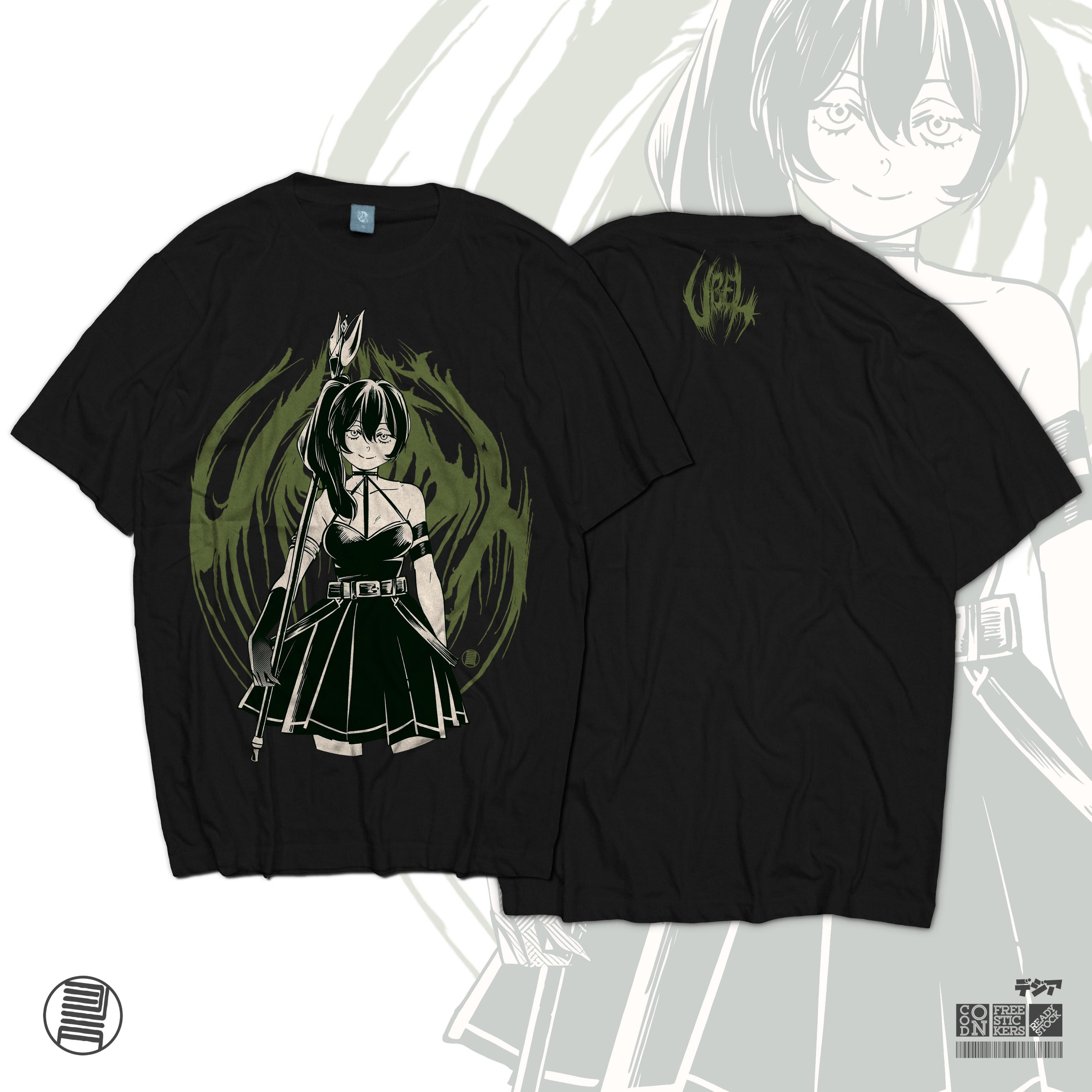 Kaos Ubel Sousou No Frieren Mage Waifu Anime Unisexga Tshirt Baju Wibu Jepang Dja Cloth S