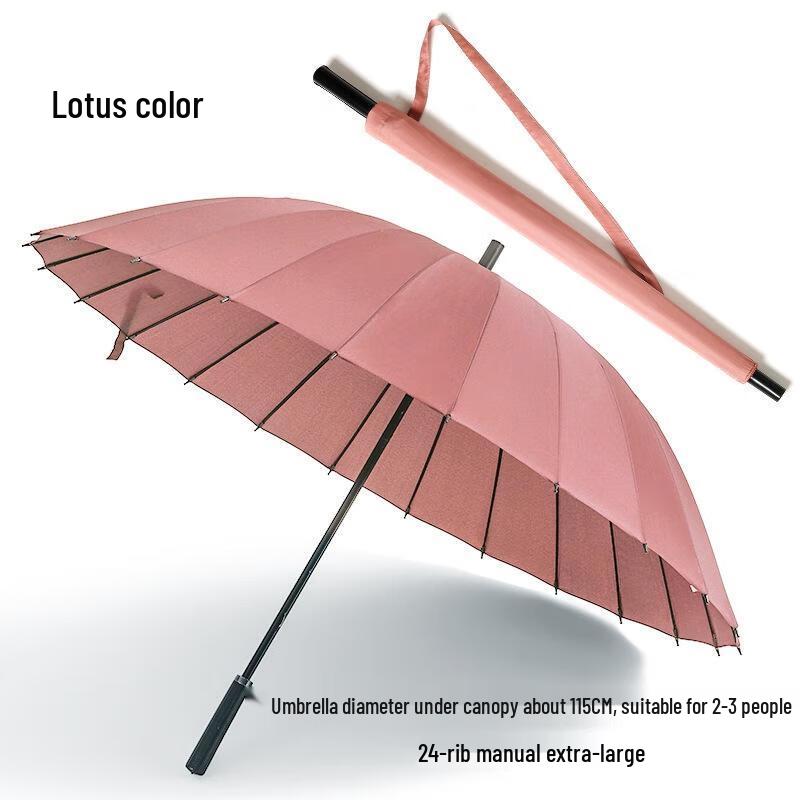 Automatic 24-Rib Straight Handle Umbrella