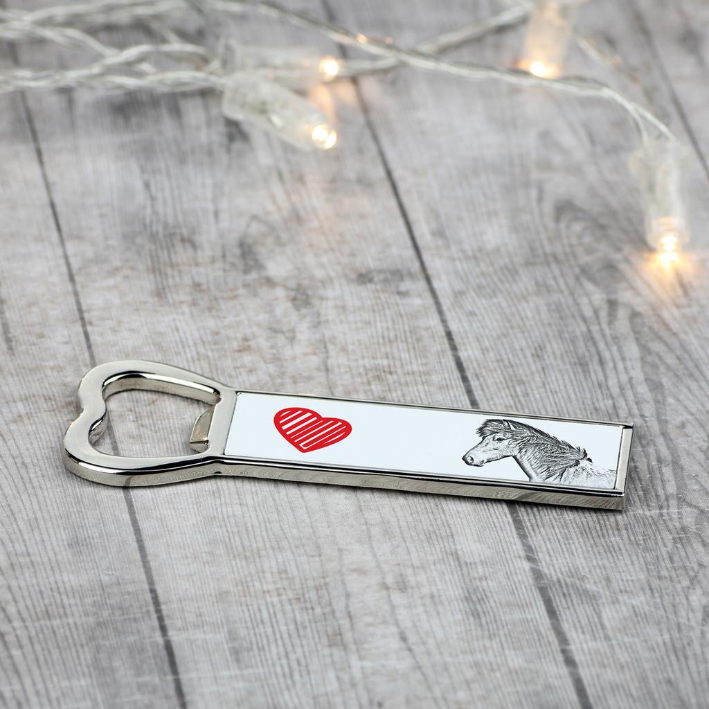 Icelandic Horse – Bottle opener with a horse, personalized fridge magnet bottle opener | Art-Dog