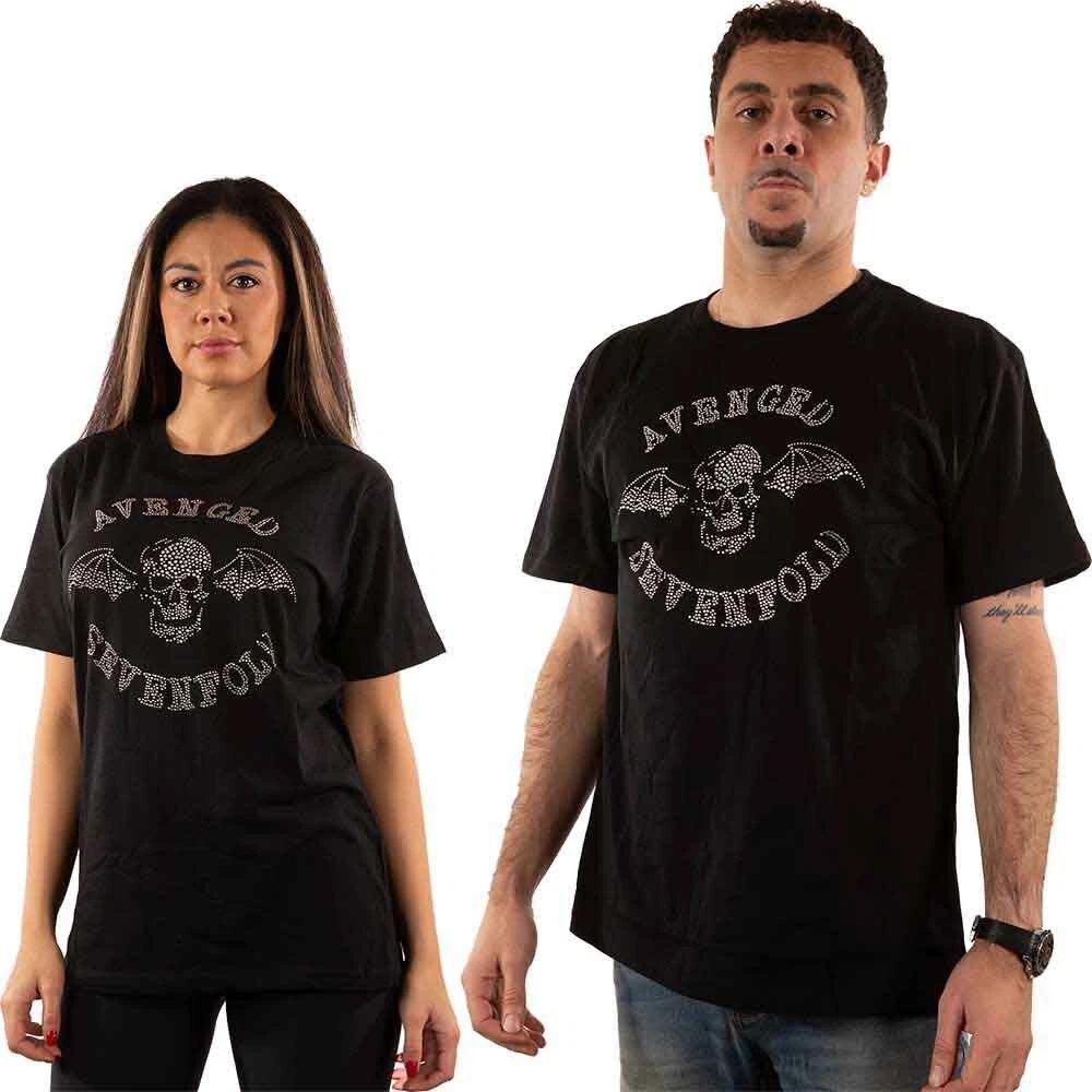 Avenged Sevenfold Unisex T-Shirt: Deathbat (Diamante) (XX-Large) 4XL