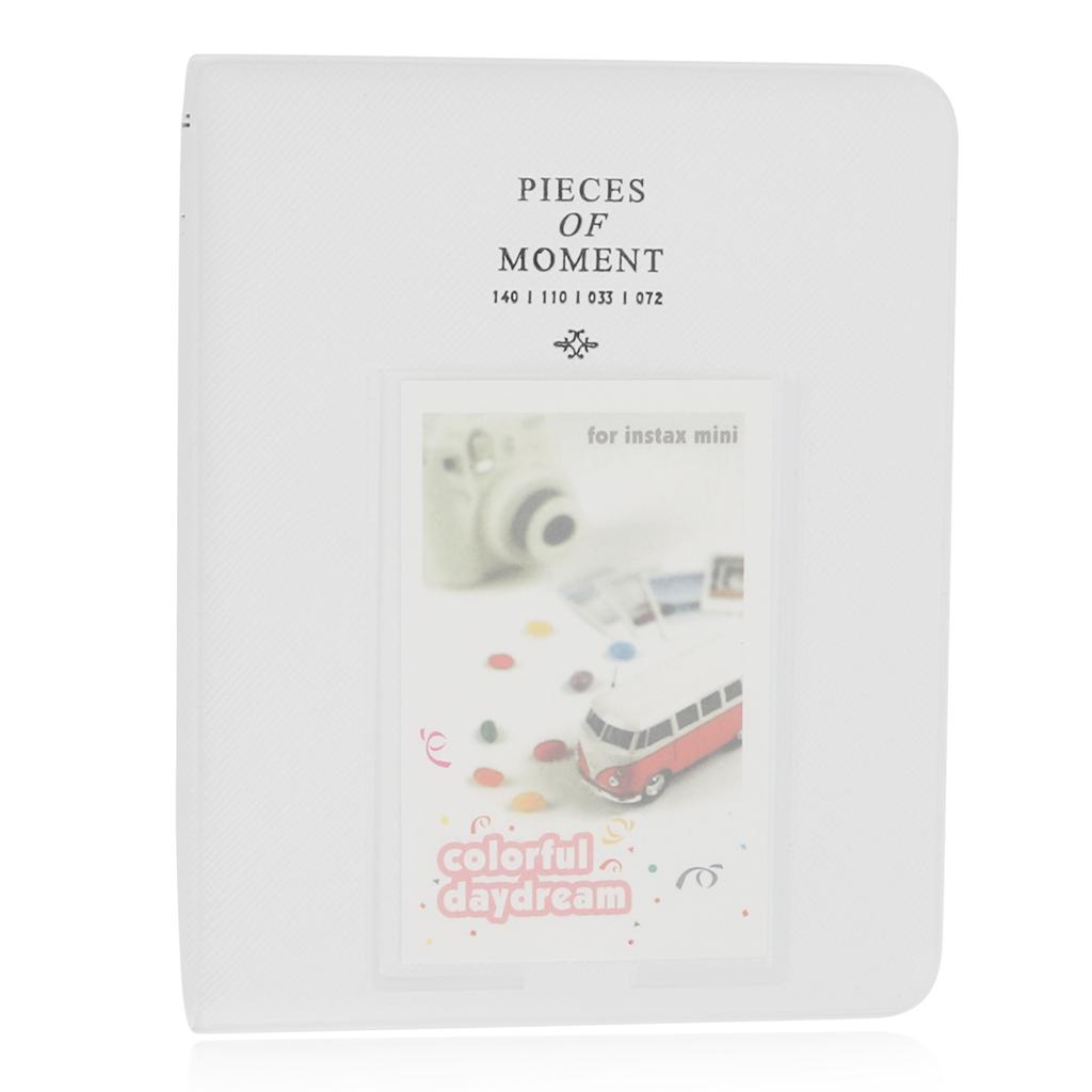64 Pockets 3in Mini Photo Album Instant Picture Storage Case for Polaroid Mini Camera 11 9 8
