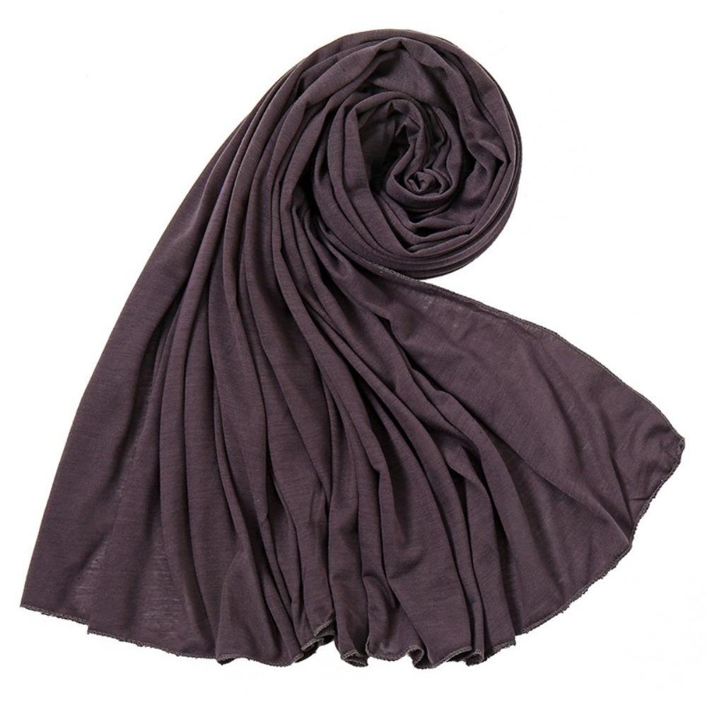 Soft Plain Hijab 170x60cm Jersey Hijab Fashion Hijab Scarf Women