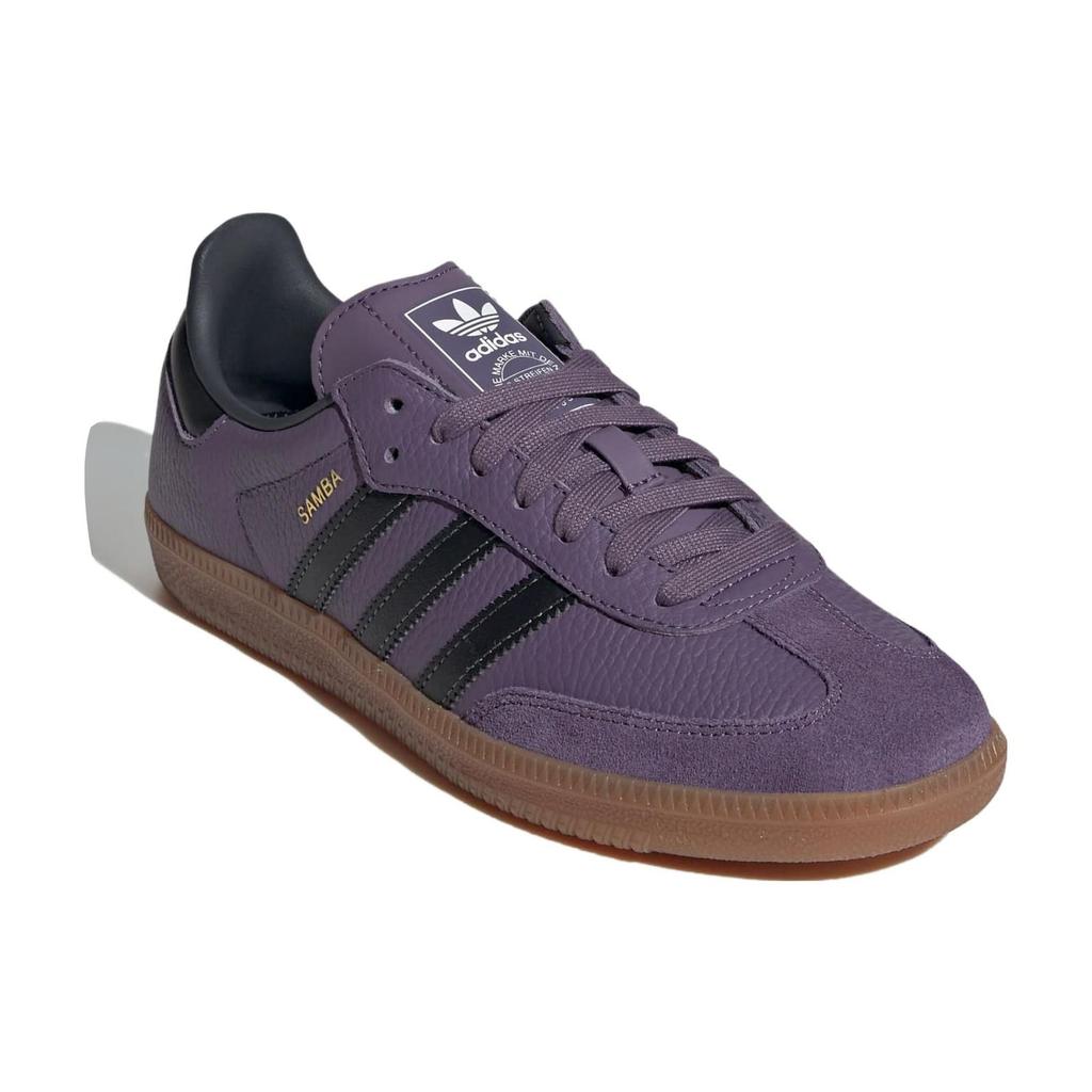 adidas Sneakers Samba OG Viola Ombra Gomma Donna Viola Carbonio Bianco Nuvola IE7012