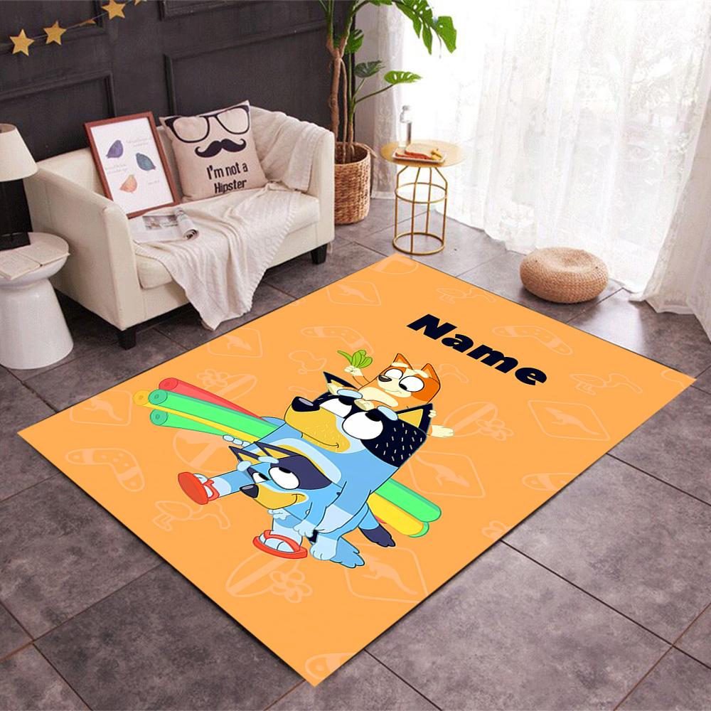 Gumball Darwin Adventure Customize Your Name Floor Rug Office Rug Suitable for Bedrooms Outdoor Hallway Playrooms Antislip Carpet Anime Office Decor