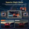 1080P Video Recorder WIF Dash Cam 3/4 Lens Car DVR 360 Degrees Front left right Rear view camera Black Box Dvr Car Assecories