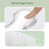 With Wrist Rest Mouse Pad Silicone Mouse Wrist Mat Soft Ergonomic Keyboard Wrist Rest  Home Use