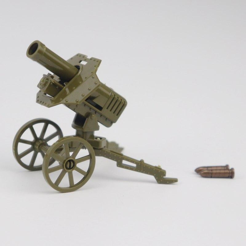 Military Solider Kits Model Toy For Children Building Blocks Toys & Hobbies WW2 Kids Machine Guns Military Weapons