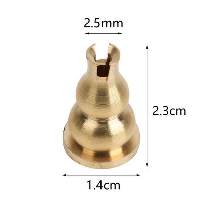 Mini Traditional Shapes Buddhism Gadgets Home Decor Incense Holder Ash Catcher Joss-stick Inserted Copper Censer