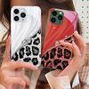 Colorful Patterns For IPhone 16 Pro Max 15 Pro 14 13 12 Mini 11 XS Max XR 7 8 Plu SE 2022 Tempered Glass Phone Case