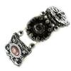 Les Trésors De Lily [F4276] - Bracelet Créateur 'Babouchka' Gris Noir