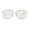 Minimalist Elegant Design Metal Irregular Shape Sunglasses Women Sunglasses Gold SPRC54_SZVN_FE10W_C_057