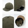 [Nakota] HIGHER Vintage Herringbone Color Block Cap - Made In Japan - Black - Free Size