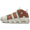 Air More Uptempo Basketball Leder Damen Sneakers Weiß Phantom Schwarz DZ5227-001