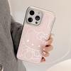 Gilt iphone16 mobile phone case 15promax pink cartoon cat 14 Apple 13 Epoxy 17 for Huawei