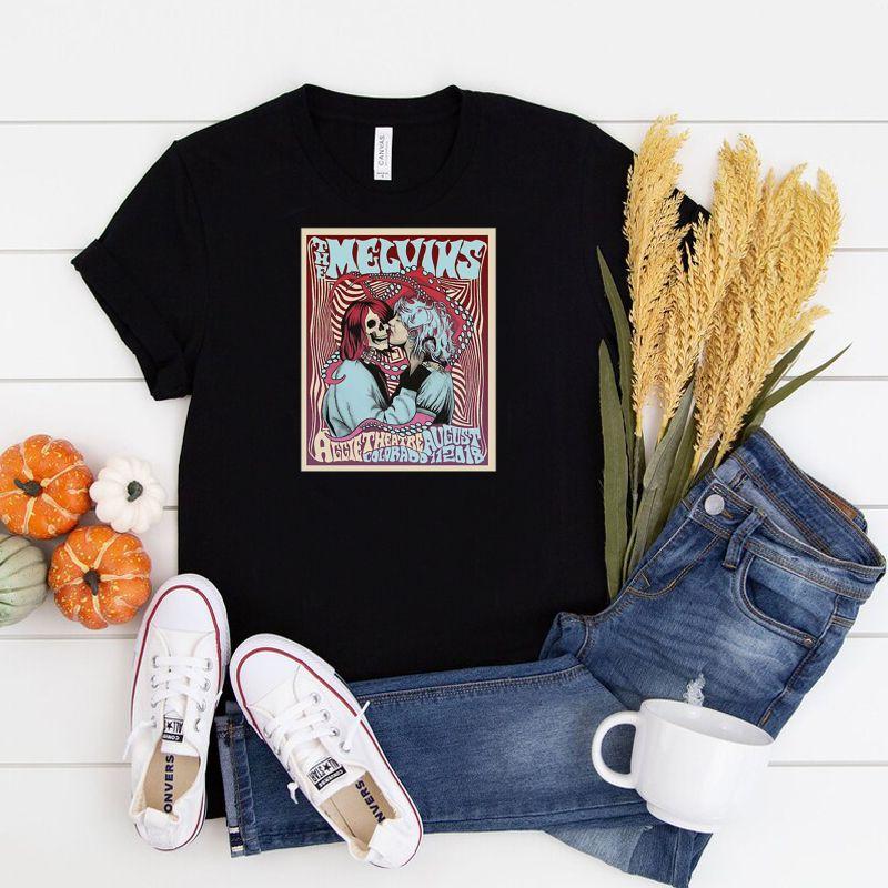 Melvins Poster Black Summer Tee T-Shirt 