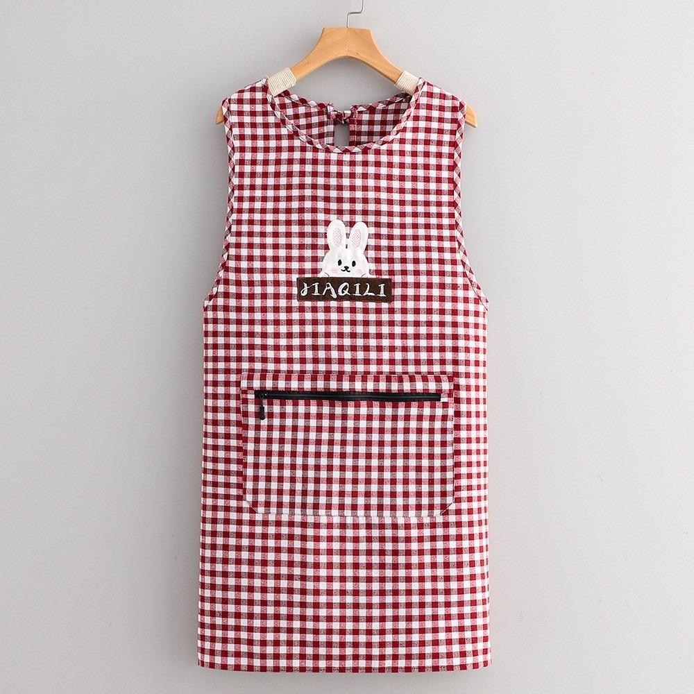 Breathable Cooking Aprons Vest Style Anti Dirty Sleeved Apron Multipurpose Wipeable Hands Working Clothes Professional Barber