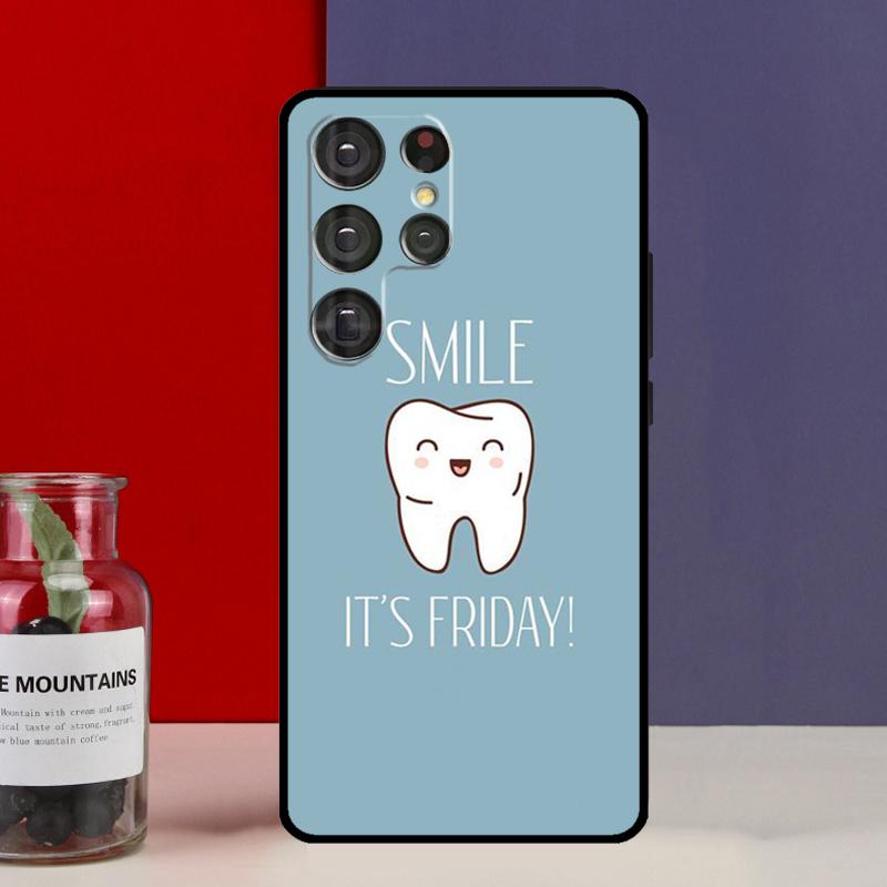 Dentist Dental Tooth Funda Case For Samsung Galaxy S25 Ultra S9 S10 S20 S21 S22 Plus S23 Ultra S24 FE Phone Cover