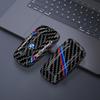 KYDBT1 Hot 2025 ABS Carbon Fiber Car Key Case Cover For BMW 1 2 3 4 5 6 7 Series X1 X3 X4 X5 X6 X7 F10 F20 F30 G20 G30 G01 F15 F16 G02