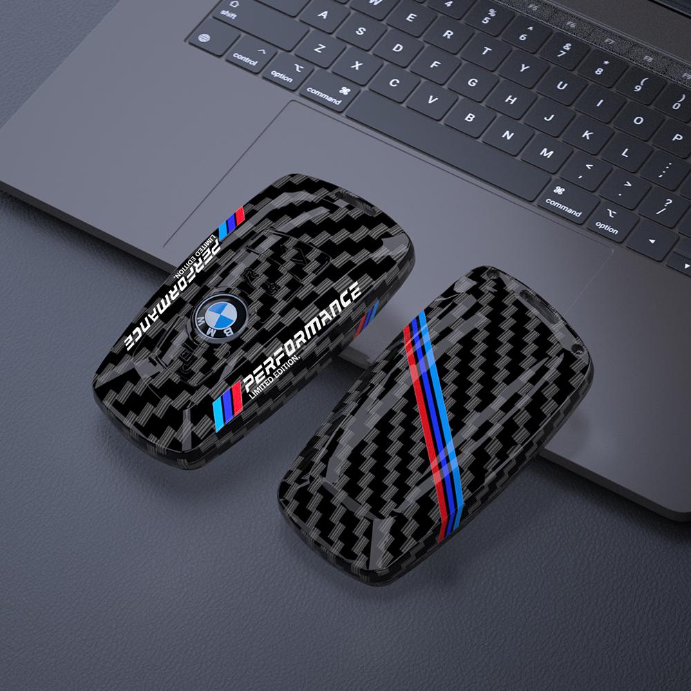 KYDBT1 Hot 2025 ABS Carbon Fiber Car Key Case Cover For BMW 1 2 3 4 5 6 7 Series X1 X3 X4 X5 X6 X7 F10 F20 F30 G20 G30 G01 F15 F16 G02