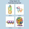 Xinming Large Magnetic Building Blocks - Colorful Educational Tiles & Sticks