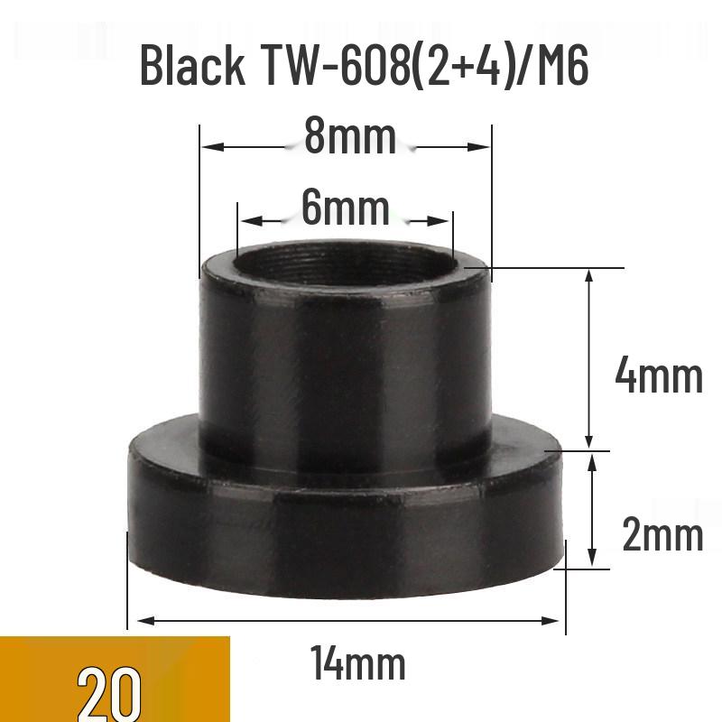 T-shaped Insulating Nylon Washer & Sleeve Assortment for M2-M12 Screws