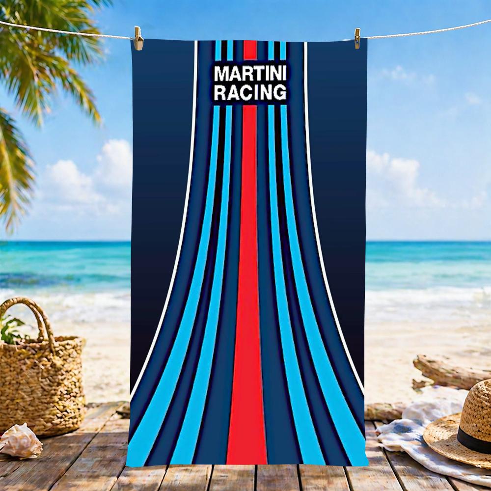 Popular   Racing Logo Towel Microfiber Beach Towel, Quick-Dry, Sand-Free, Ultra-Fine Fiber, Super Soft.