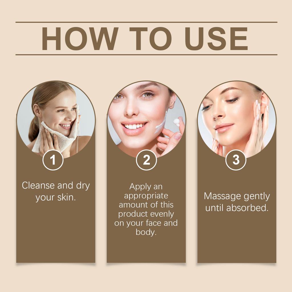Multifunctional Skin Moisturizer Deeply Moisturizes And Locks In Moisture To Moisturize Dry, Cracked, Red, Sensitive And Comfortable Skin Care.