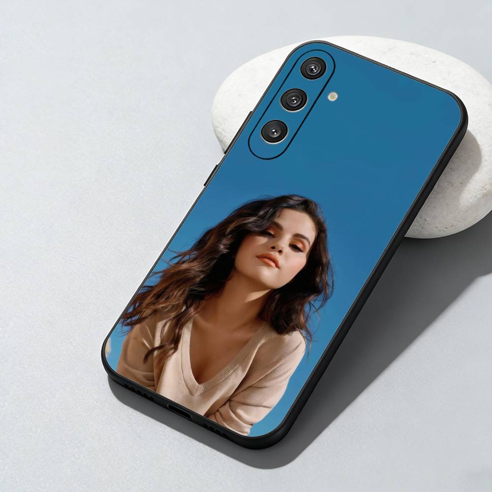 Чехол для телефона Selly S-SelenaS G-Gomez для Samsung Galaxy A73, A72, A71, A70, A52, A51 Другие Мягкий Черный Чехол Samsung a40