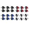 6PCS Hard Top Quick Removal Fastener Thumb Screw with D Rings Billet Aluminum for  JK JLU JT