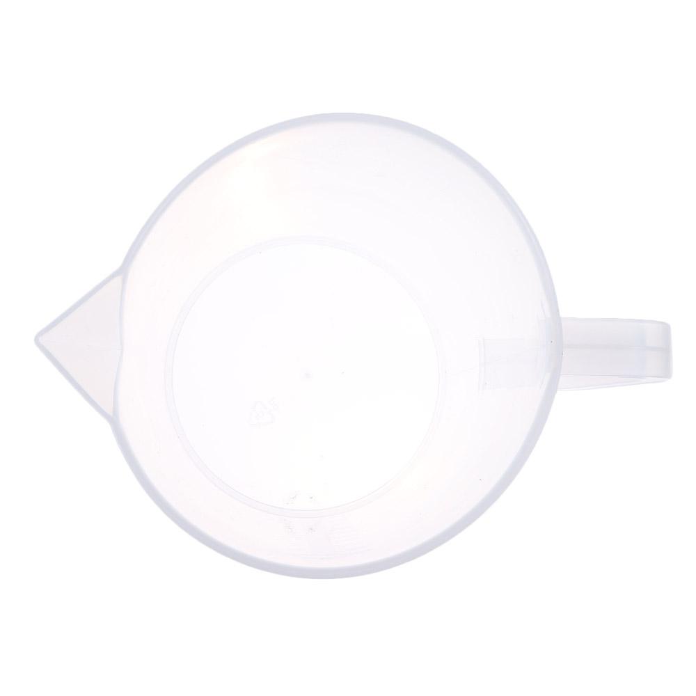 Autoclavable Polypropylene Plastic Pitcher Measuring Container with Handle  Resin, Epoxy