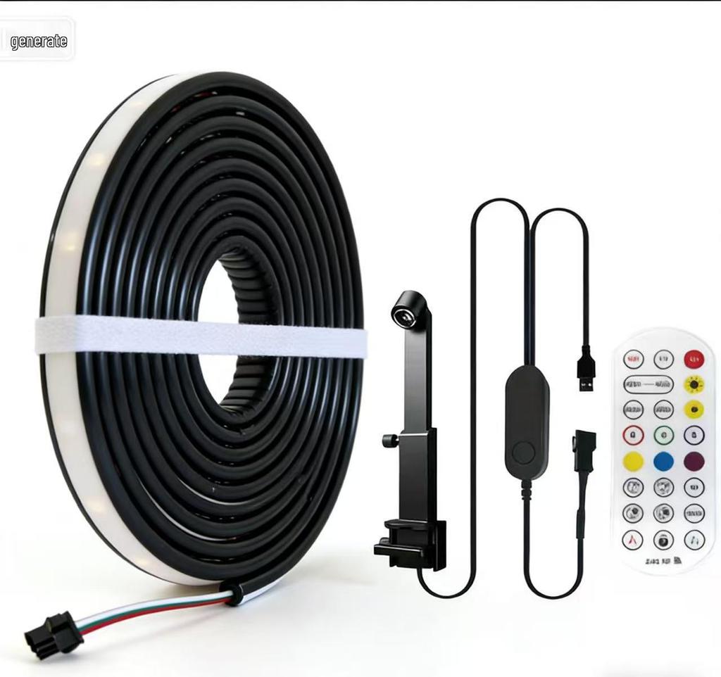 Atmosphere Light Smart Camera Sync: Brilliant Colorful Screen Tracking Background Light