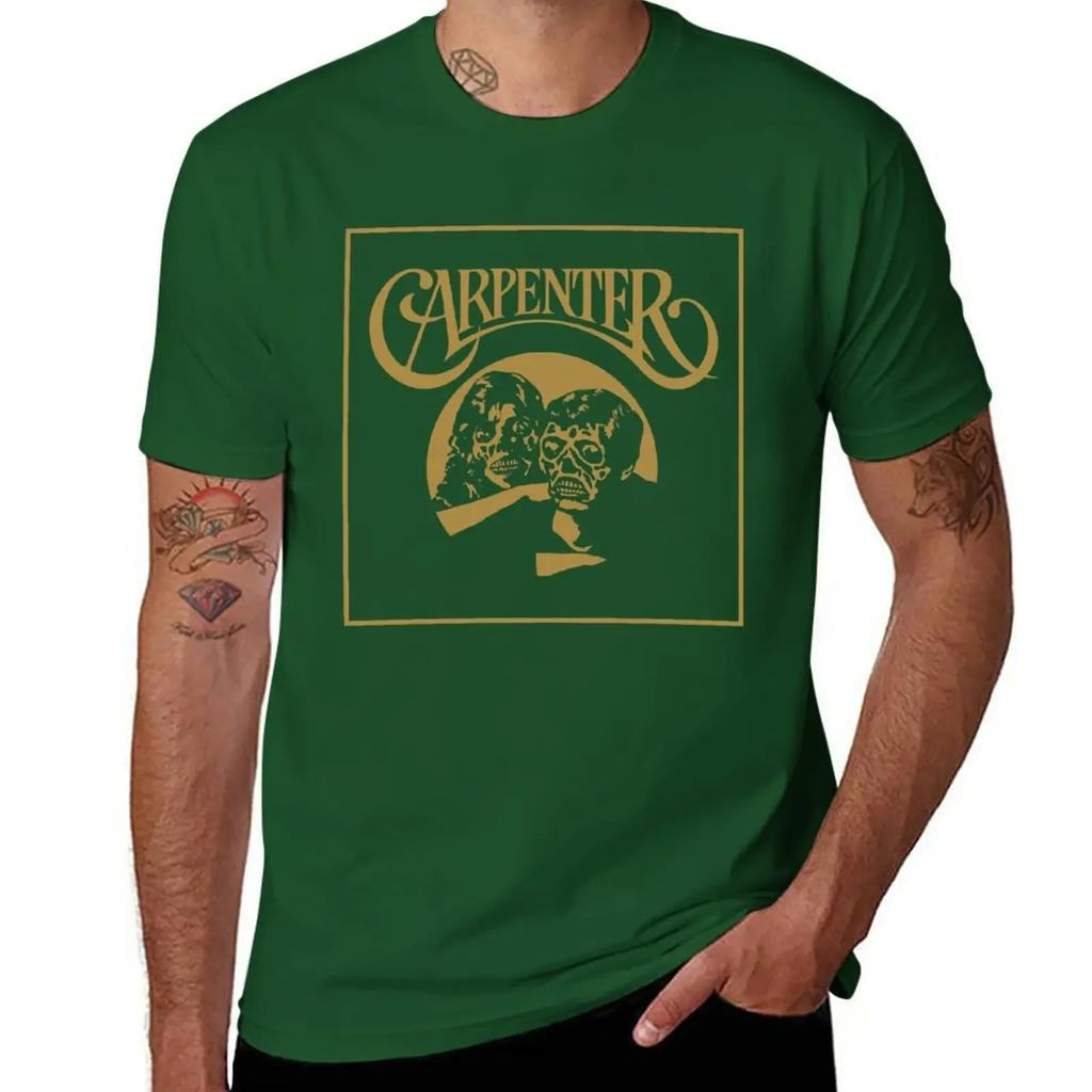 Lover Gift The John Carpenters Gold Greatest Hits Gifts For Music Fan T-Shirt Blouse graphics heavy weight t shirts for men