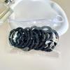 12pcs/set High Quality Ponytail Holders Colorful Elastic Rubber Band Headwear Hair Rope Set  School