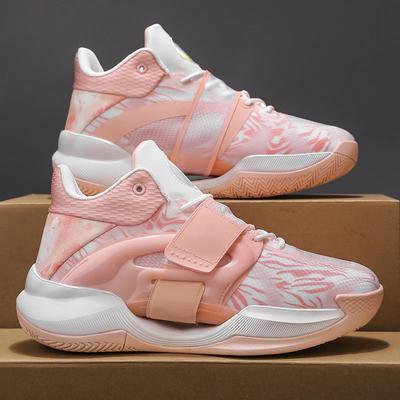 Herren Basketballschuhe Sportlich Sportlich Männlich Student Rutschfest Original Outdoor Atmungsaktiv Sneakers Feldtraining Basketballschuhe
